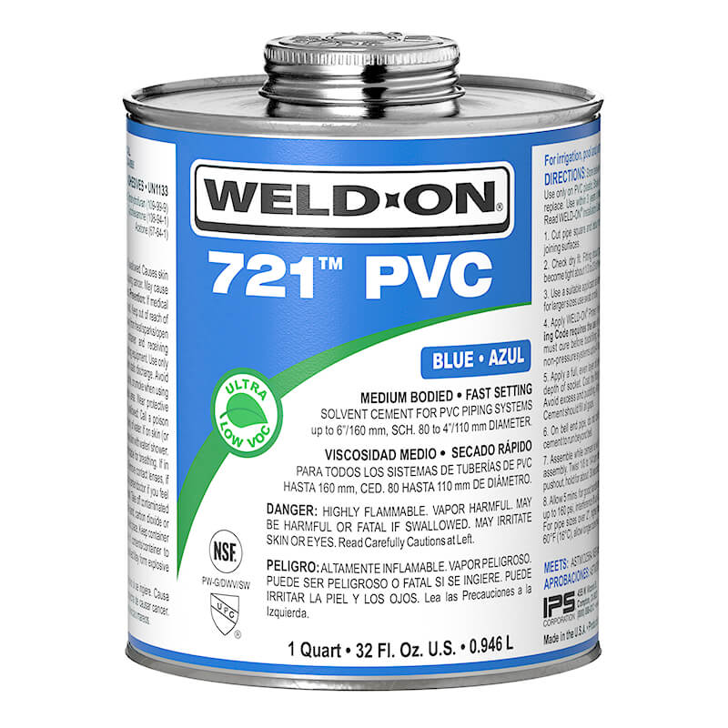 Weld-On 721 PVC