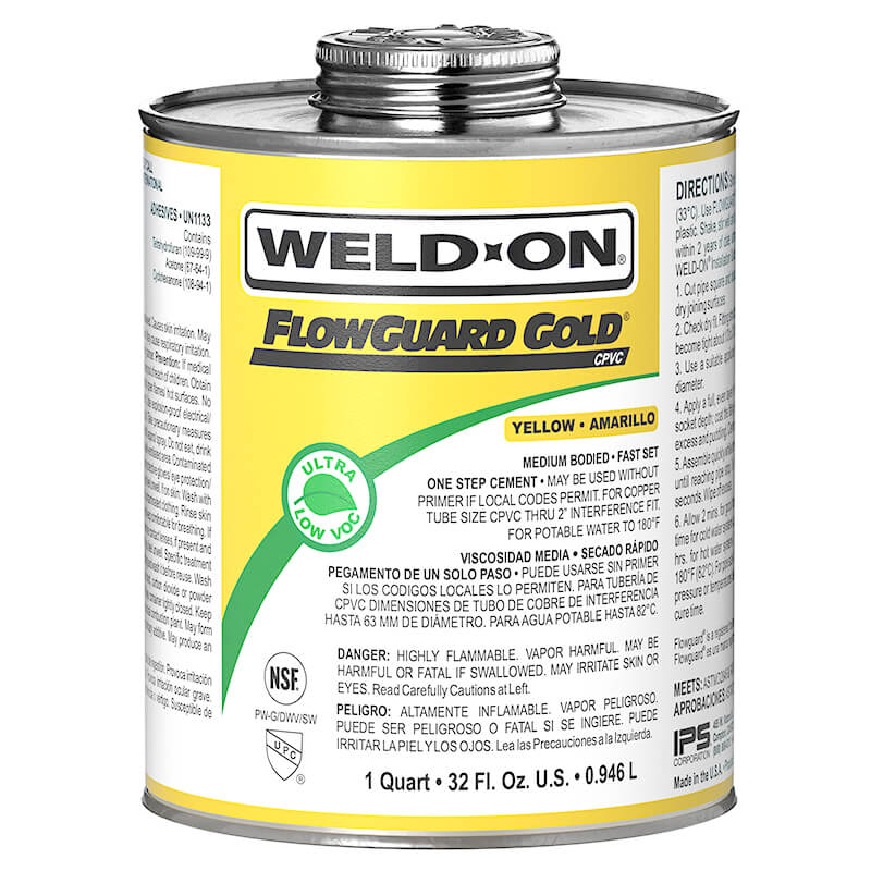 Weld-On® FlowGuard Gold® Amarillo