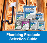 Plumbing Products Selection Guide