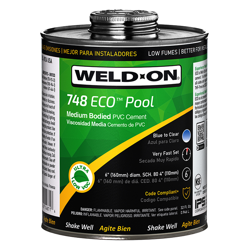 Weld-On® 748 ECO™ Pool Fast