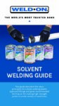 Guía de soldadura con disolventes Weld-On®: miniatura para Europa