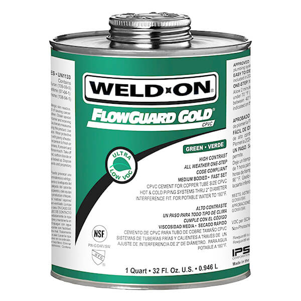 Weld-On® FlowGuard Gold® Green