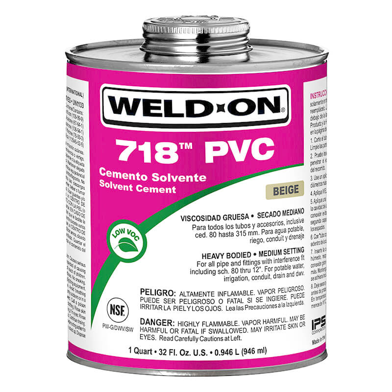 Weld-On® 718™ PVC*