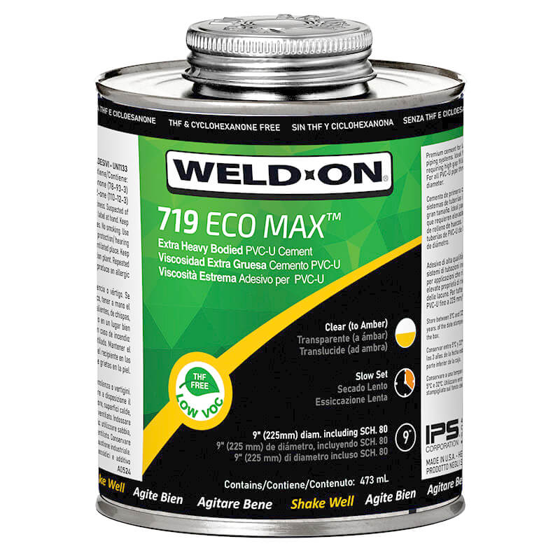 Weld-On® 719 ECO™ MAX PVC*