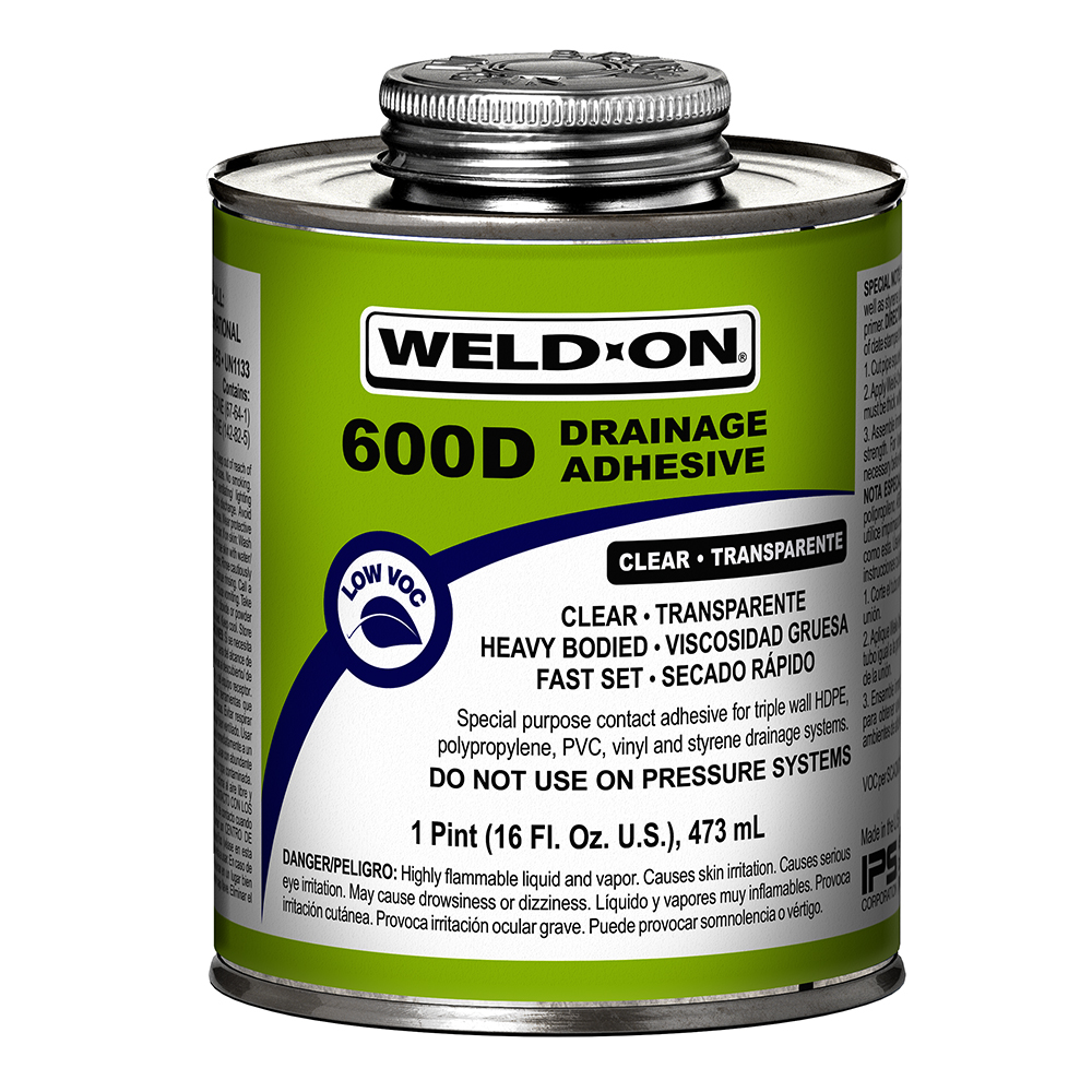 Weld-On® 600D™ Drainage Adhésif